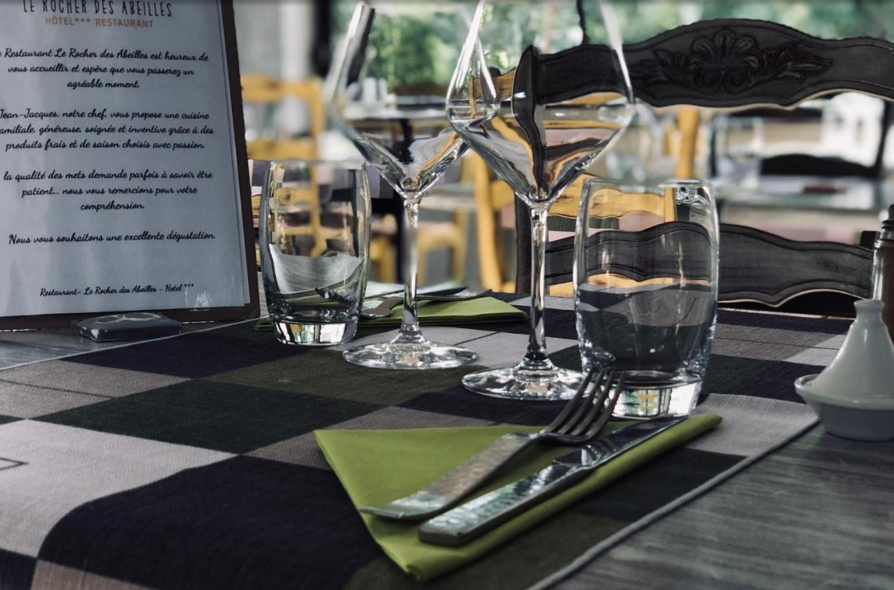 Hotel Lou Caleu Restaurant Le Rocher Des Abeilles Saint-Martin-de-Castillon Luaran gambar