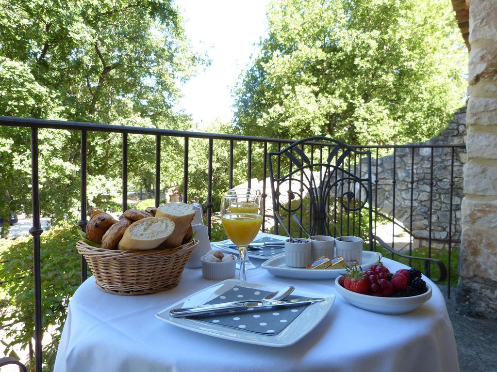 Hotel Lou Caleu Restaurant Le Rocher Des Abeilles Saint-Martin-de-Castillon Luaran gambar